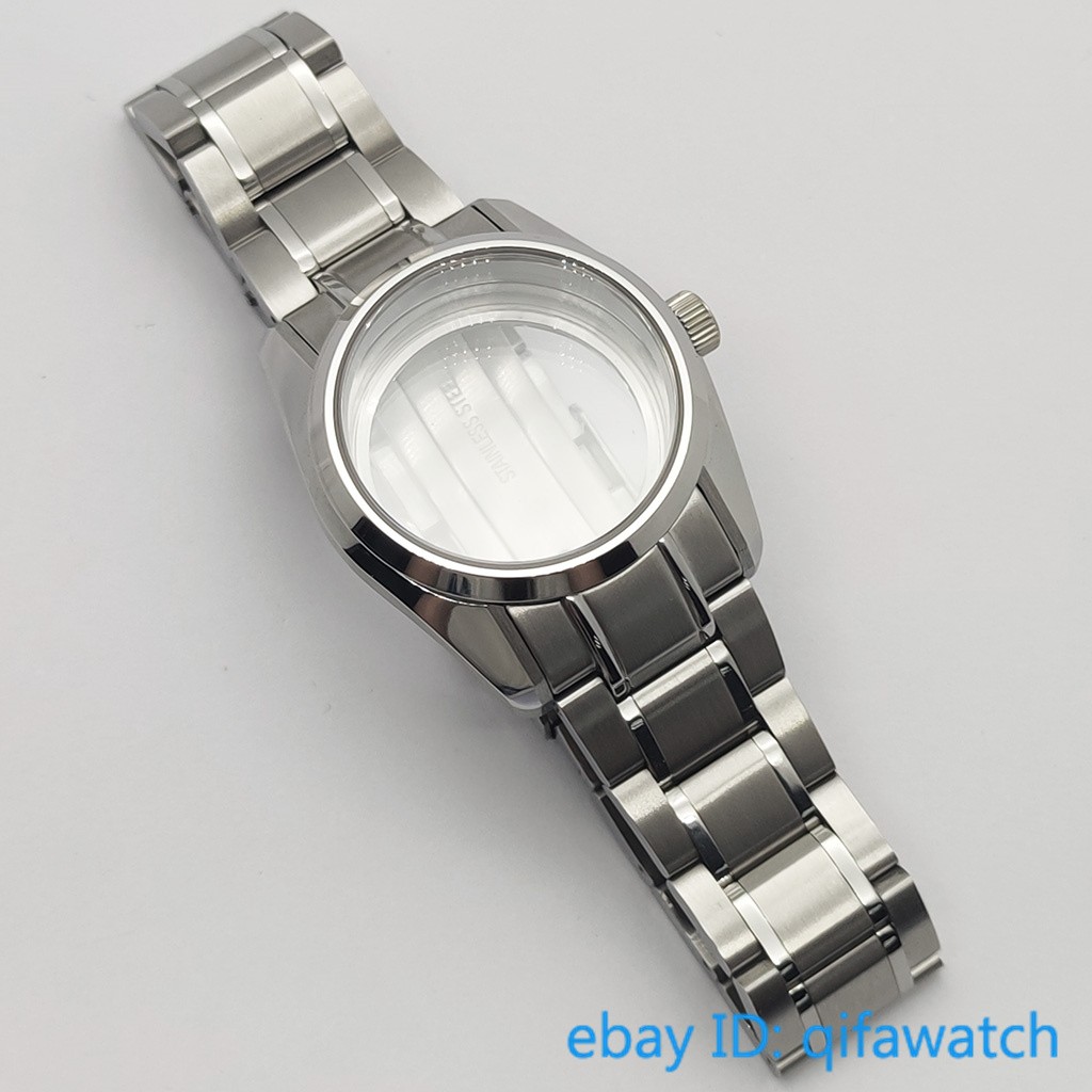 36mm Watch Case Sapphire Glass Fit NH34 NH35 NH36 ETA2824 Miyota8215-DG Movement