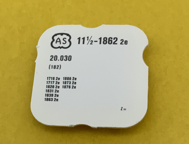 A. Schild (AS) 1862 Barrel And Cover. Part 182. NOS (1001)