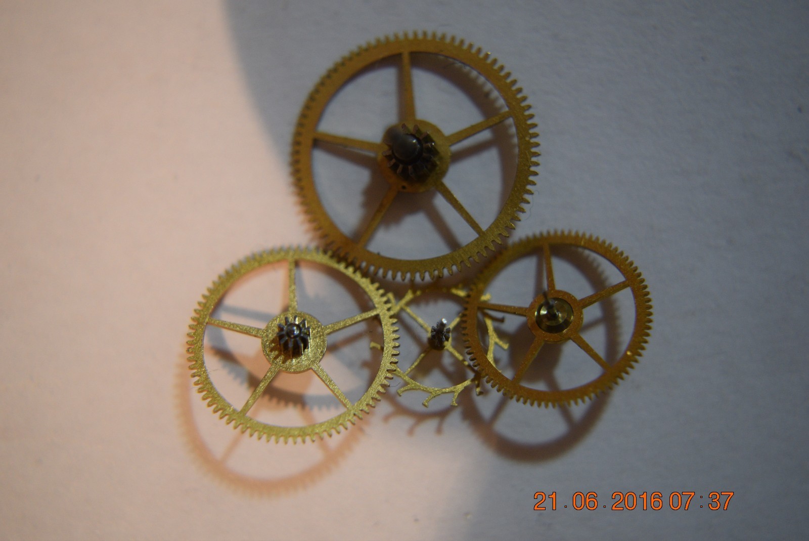 1891-16 S Waltham Royal–Model 88-15 J- (4 TRAIN WHEELS) Good Condition