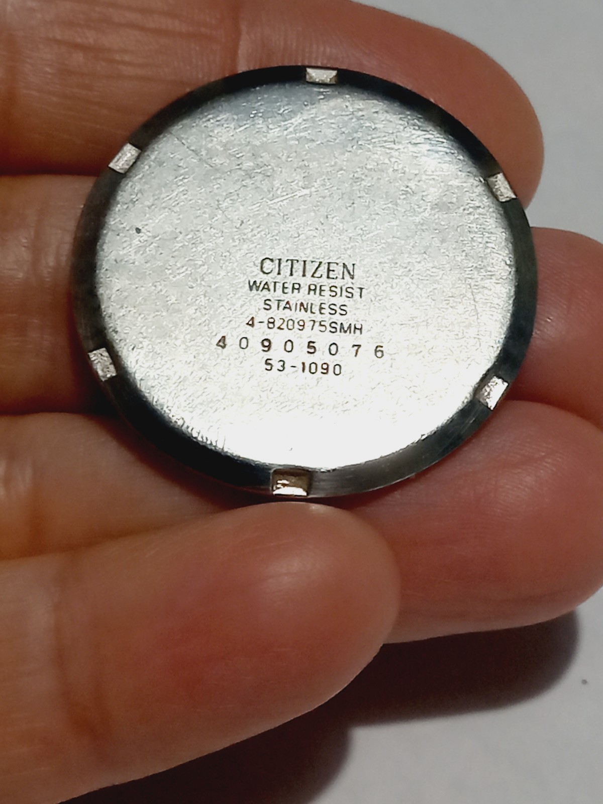 Citizen Watch Case Back Case Back Caseback 4-820975SMH Screw-Down Ø 32.00mm ST.Steel