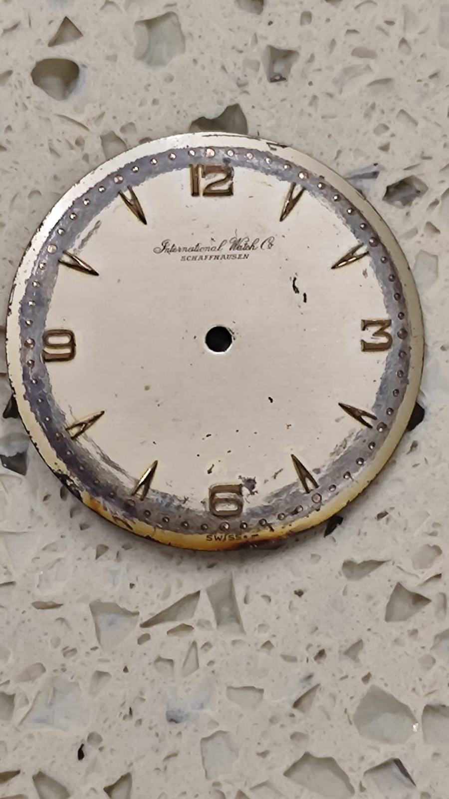 IWC Schaffhausen CAL C89 PART DIAL – IWC C 89 USED