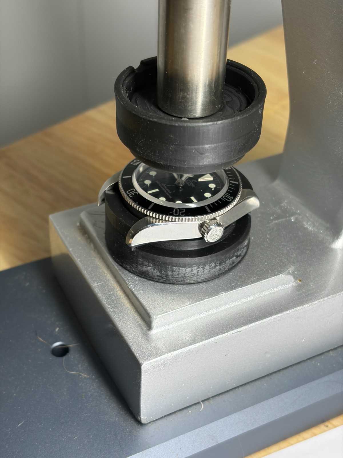 Tudor Black Bay 41 Monochrome Case holder & Bezel pressing dies -2 die set