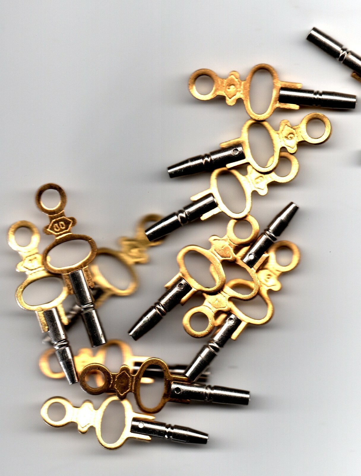 0.95mm – 2mm Pocket Watch Winding Key Size 00 0 1 2 3 4 5 6 7 8 9 10 11 12