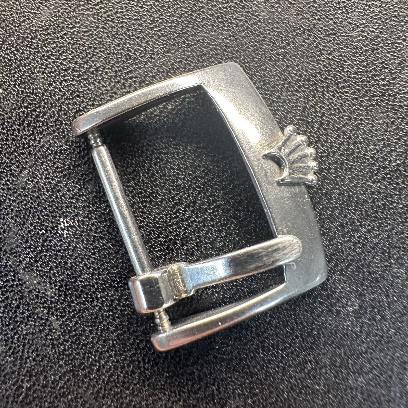 1960s Rolex 16mm Steel Strap Buckle Clasp Vintage (2O8)