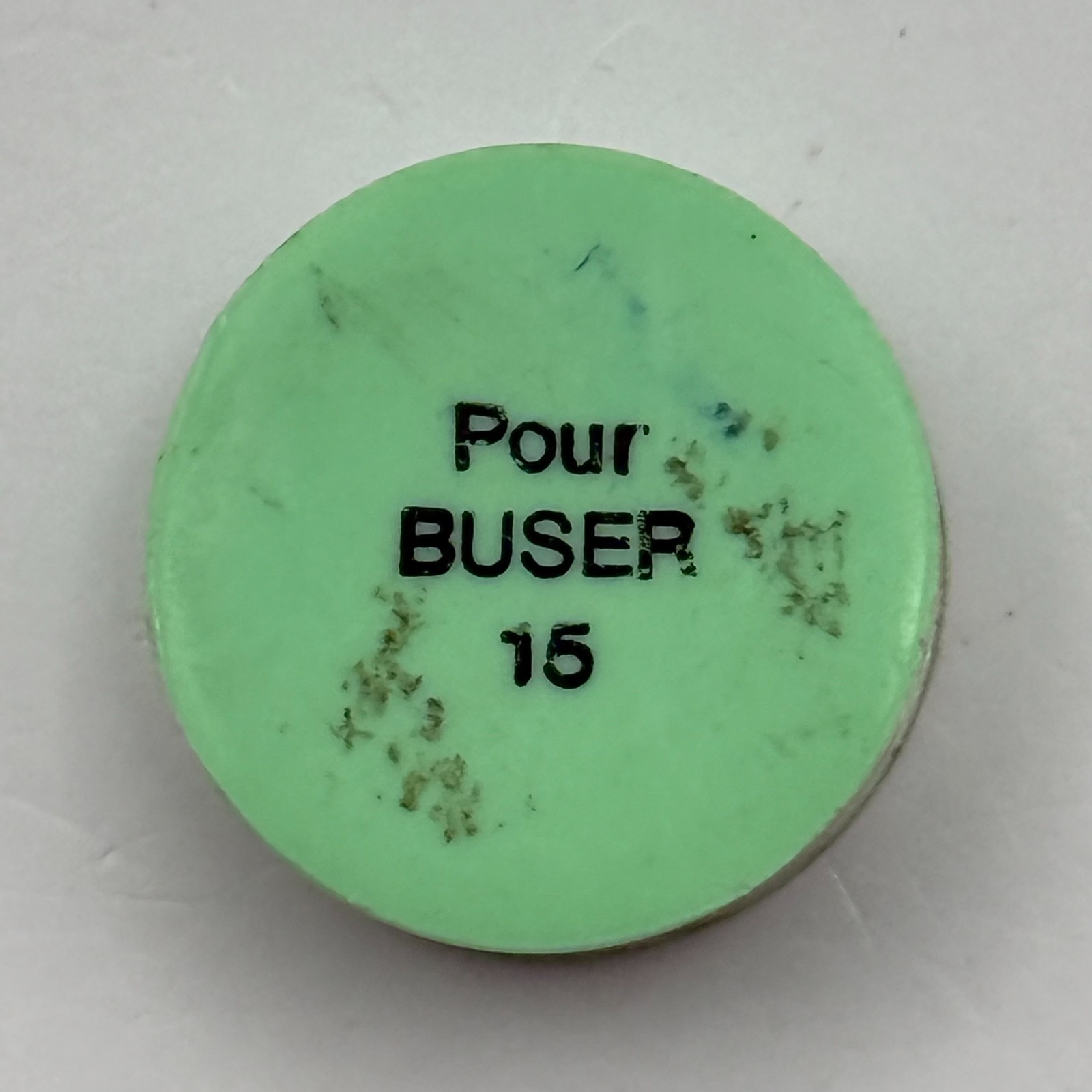 Buser 15 Balance Wheel Complete And Spring Pour Watch Movement Parts Vintage NOS