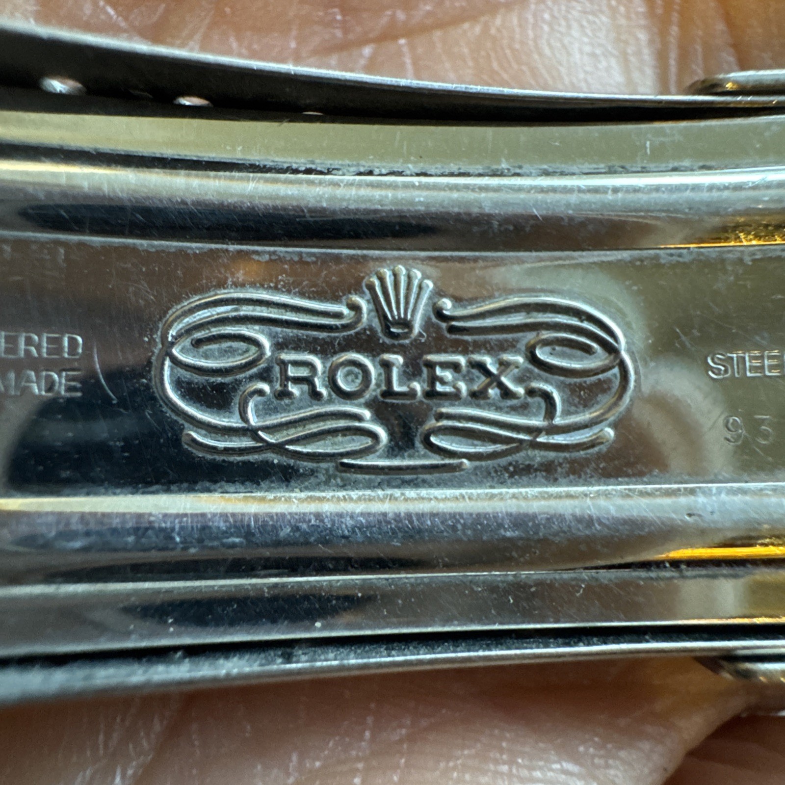 Vintage Rolex 93153-18 16613 16803 Submariner clasp R11 Circa 1993 (B)