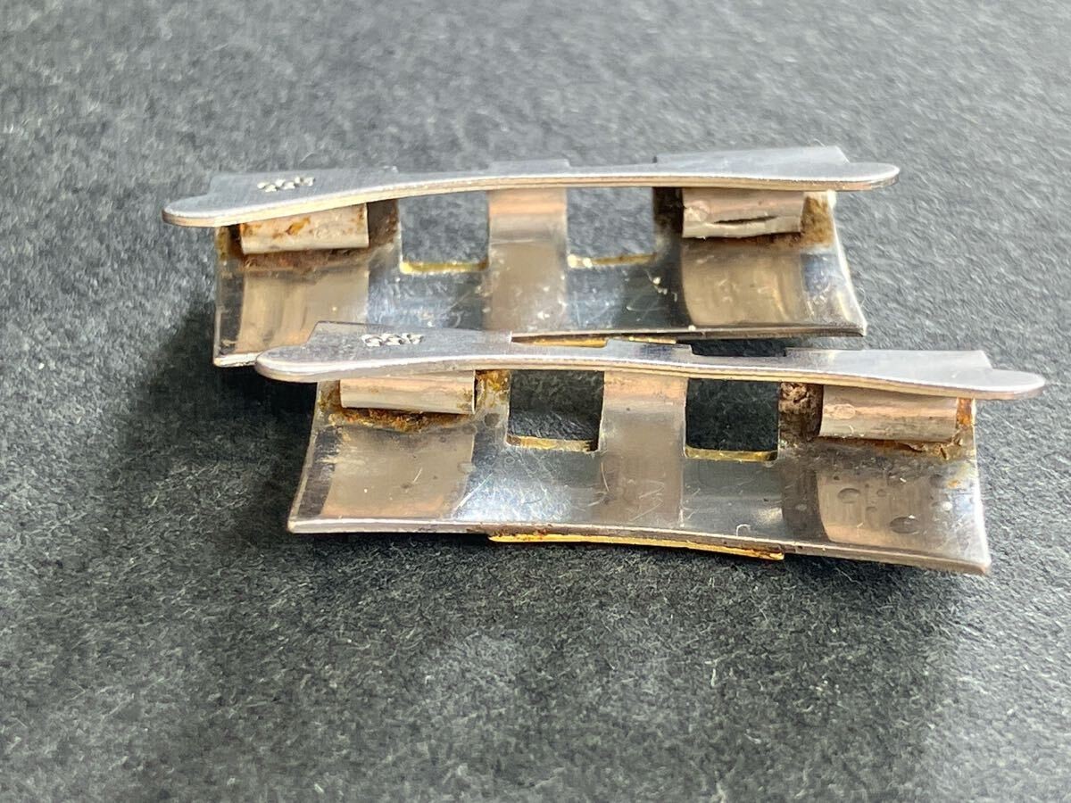 Genuine Rolex End Links Flash Fit FF 455 Jubilee YG SS 20mm Datejust 16013 16233