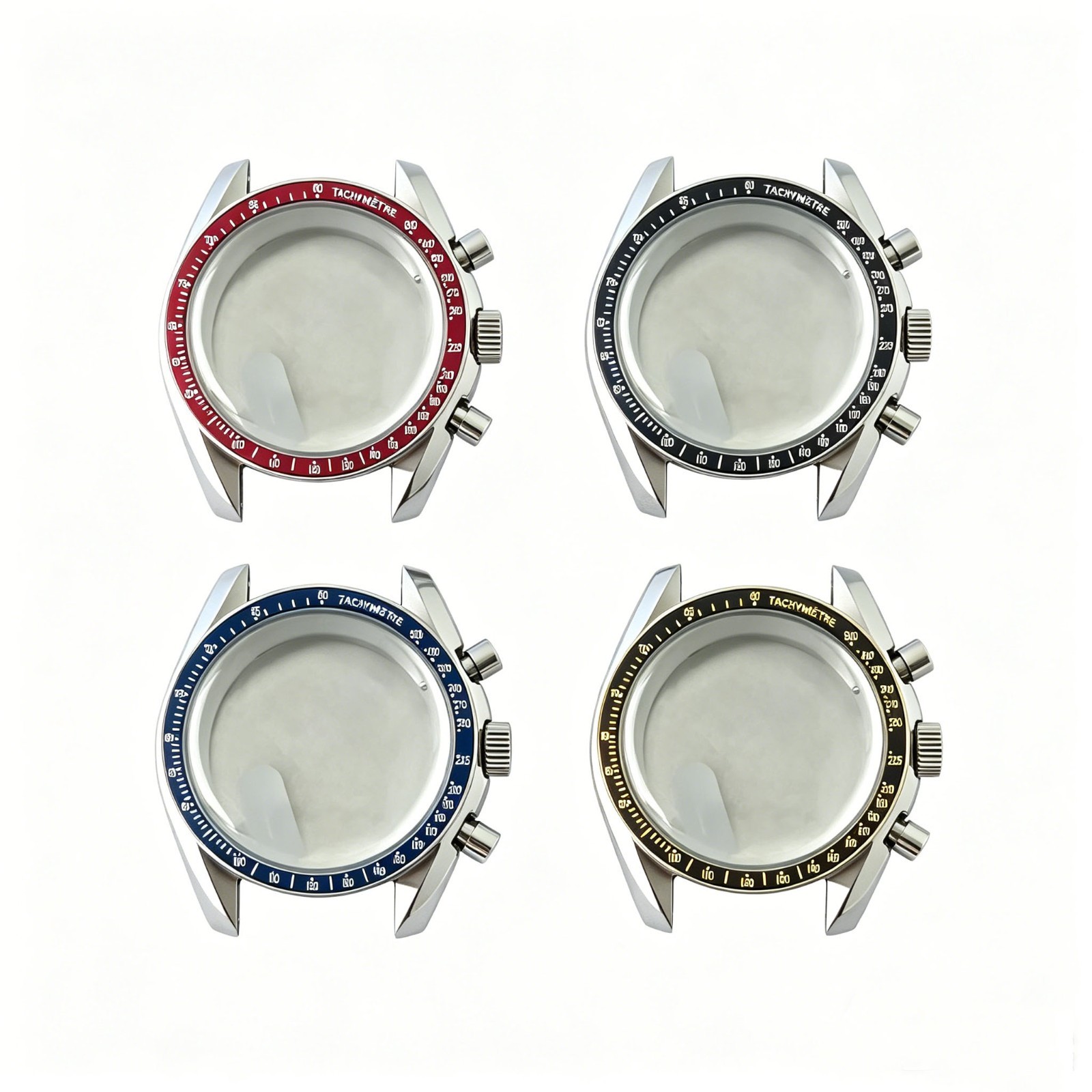 40mm VK63 Diver Style Case Stainless Steel Fit Quartz Movement