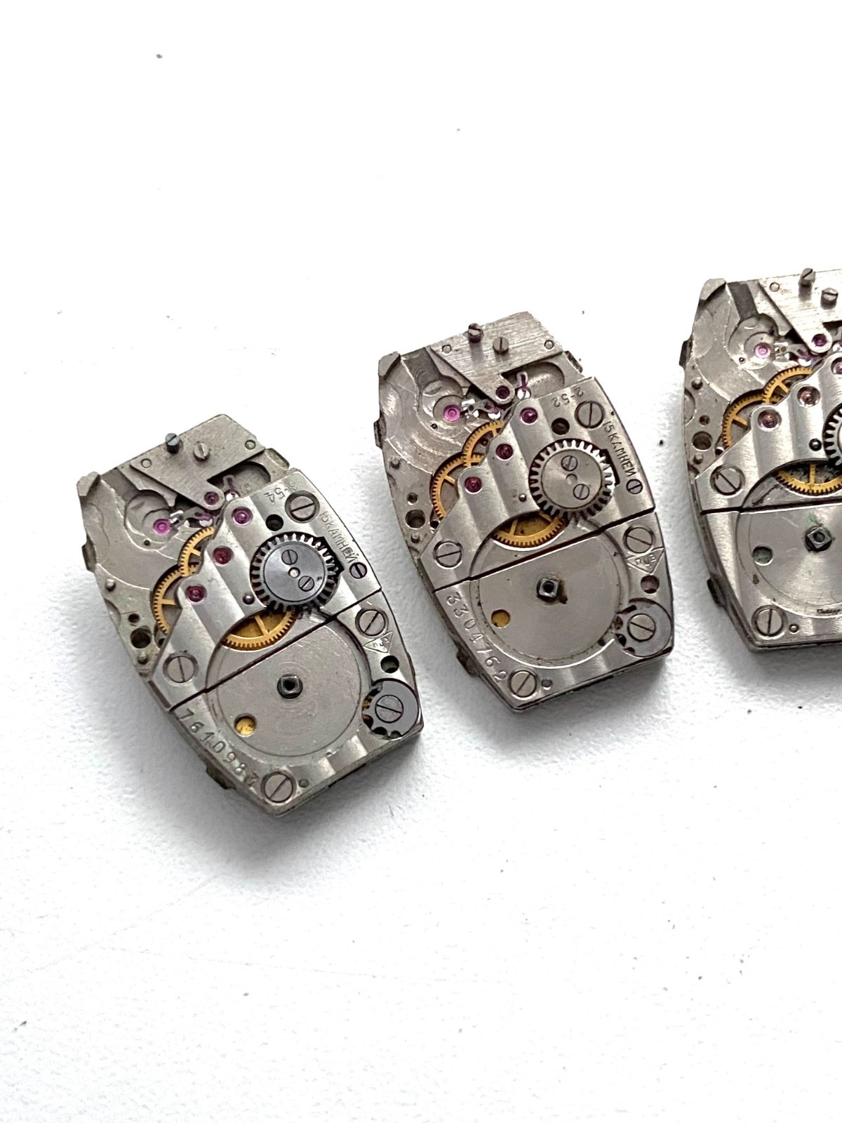 Watch Parts Steampunk Mechanism LOT of 7 pc. Altered Art Creative Project