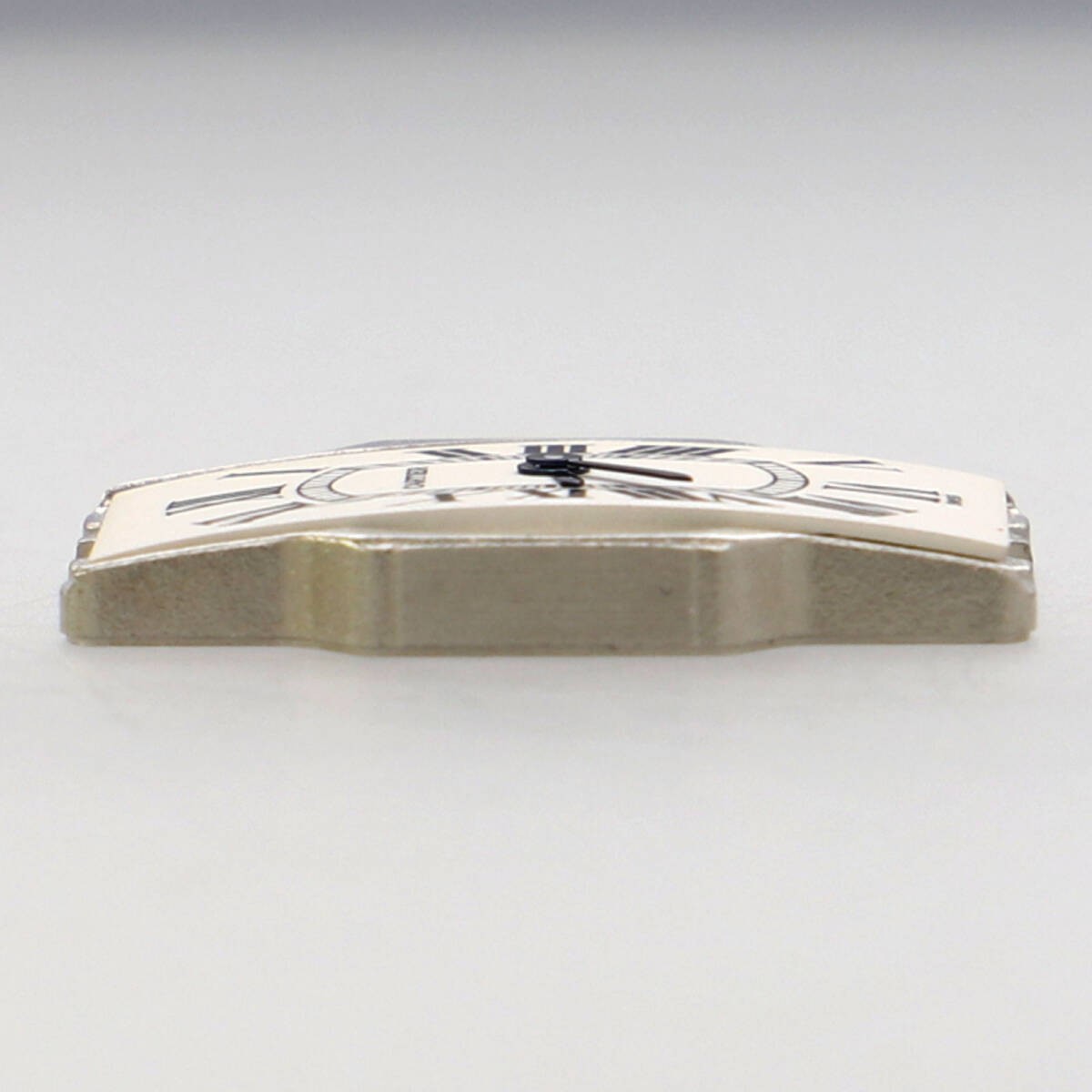 CARTIER Genuine Movement Tank American Cal.157 Watch White Color For Parts