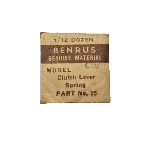 Benrus CW DM DMA DN DNA EC EN Set Spring watch part #440/165