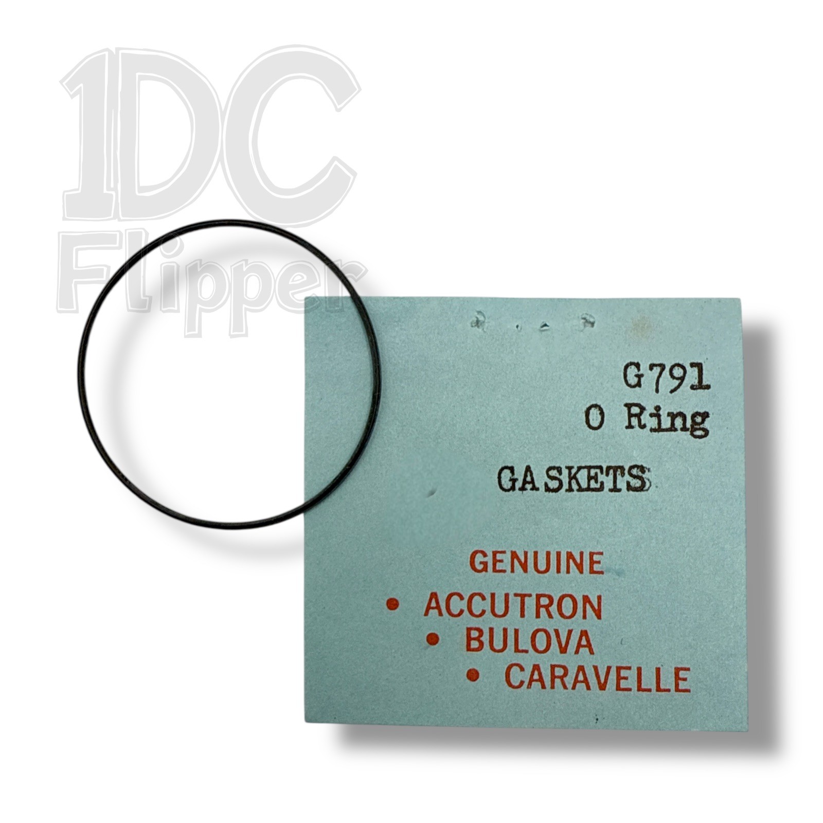 Bulova G791 Watch Gasket x 1 NOS Fits Multiple Cases See List!