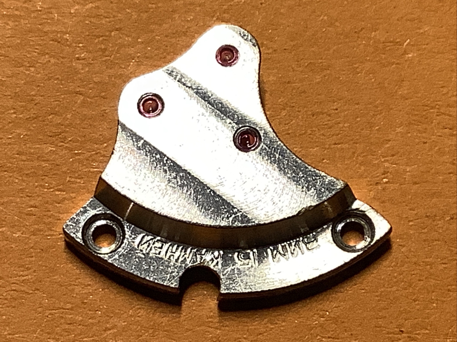 CLASSIC WATCH PARTS. Wostok +Raketa + Zim 2608 TRAIN WHEEL BRIDGE.