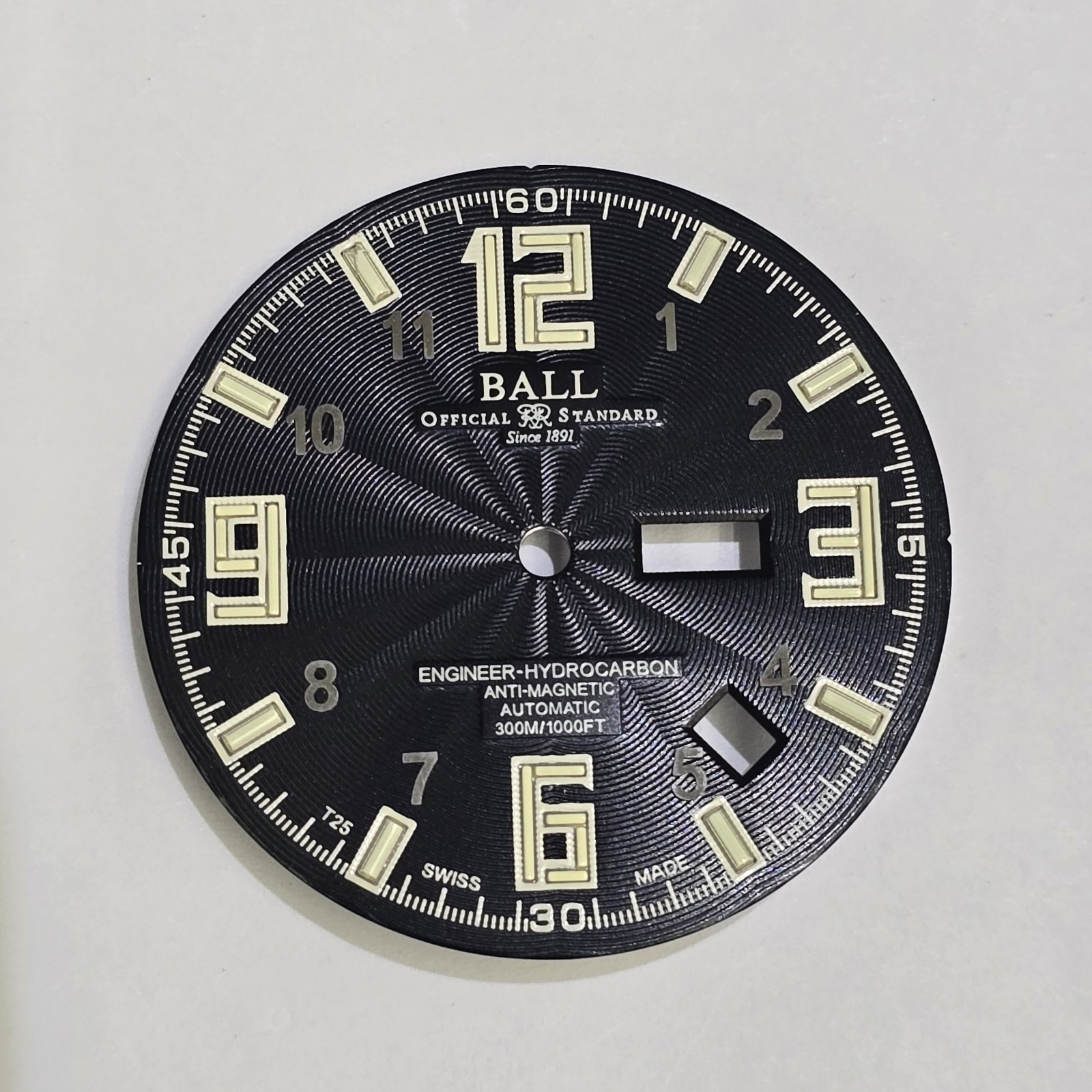 BALL HYDROCARBON ENGINEER DM1036A MAD COW BLACK DIAL 31 MM (NOS & GENUINE)