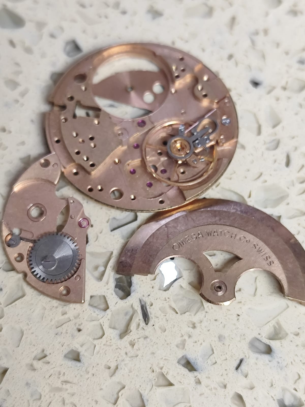 OMEGA 565 Automatic Cal. 565 Lot Parts Uesd Y