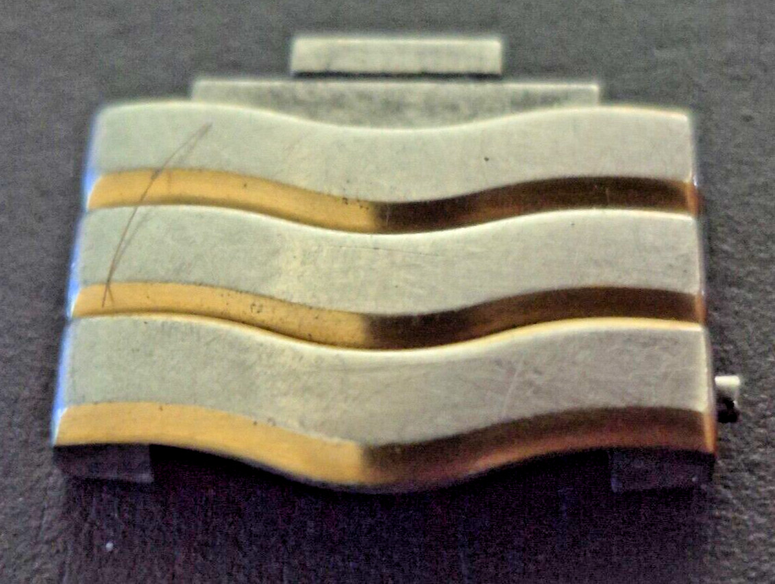 Ebel Classic Wave 19.5 mm Expansion Extra Links Gold and Steel 3 Total & Screws