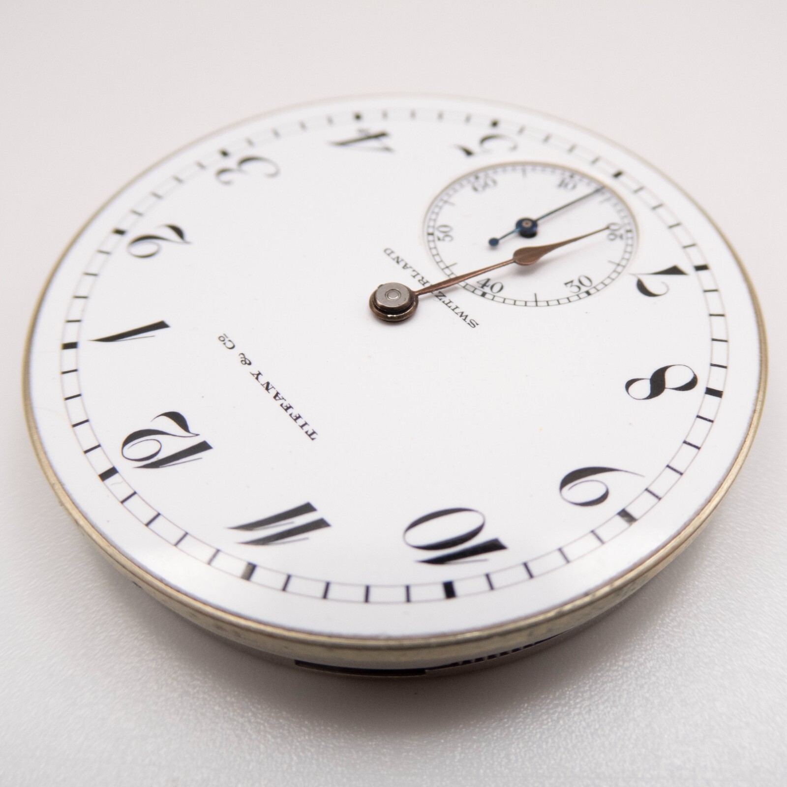 Agassiz for Tiffany 38.7 x 7.2 mm 16-Jewel Antique Pocket Watch Movement
