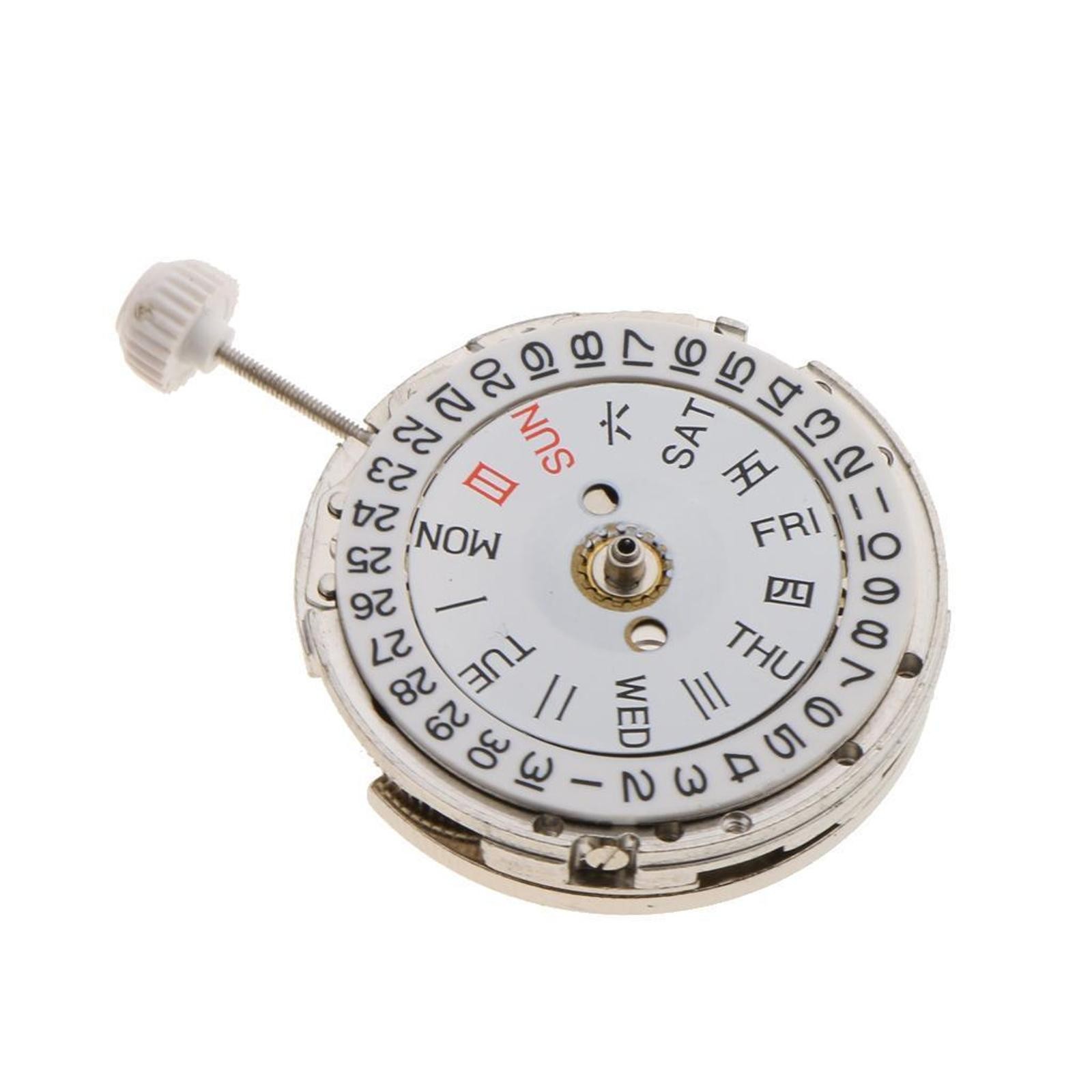 25mm Dual Calendar @ 3 Automatic Mechanical Watch Movement For Miyota 8205 8200