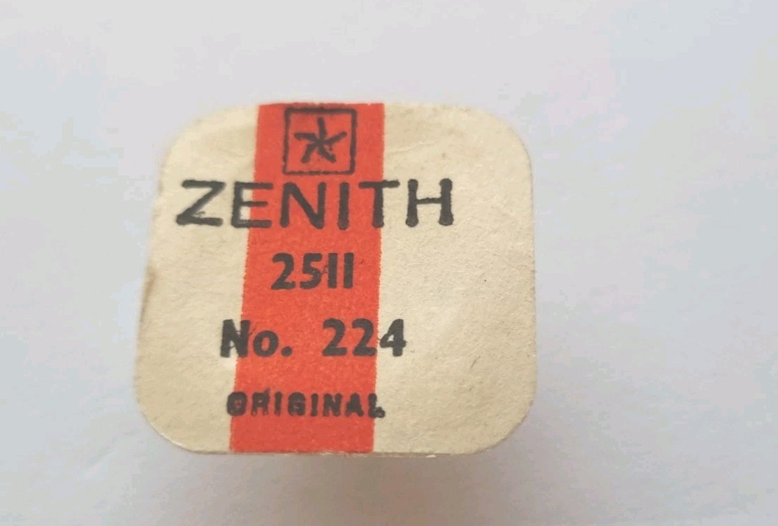ZENITH WATCH 2511 SWEEP SECONDS WHEEL ( FOURTH WHEEL) PART 224