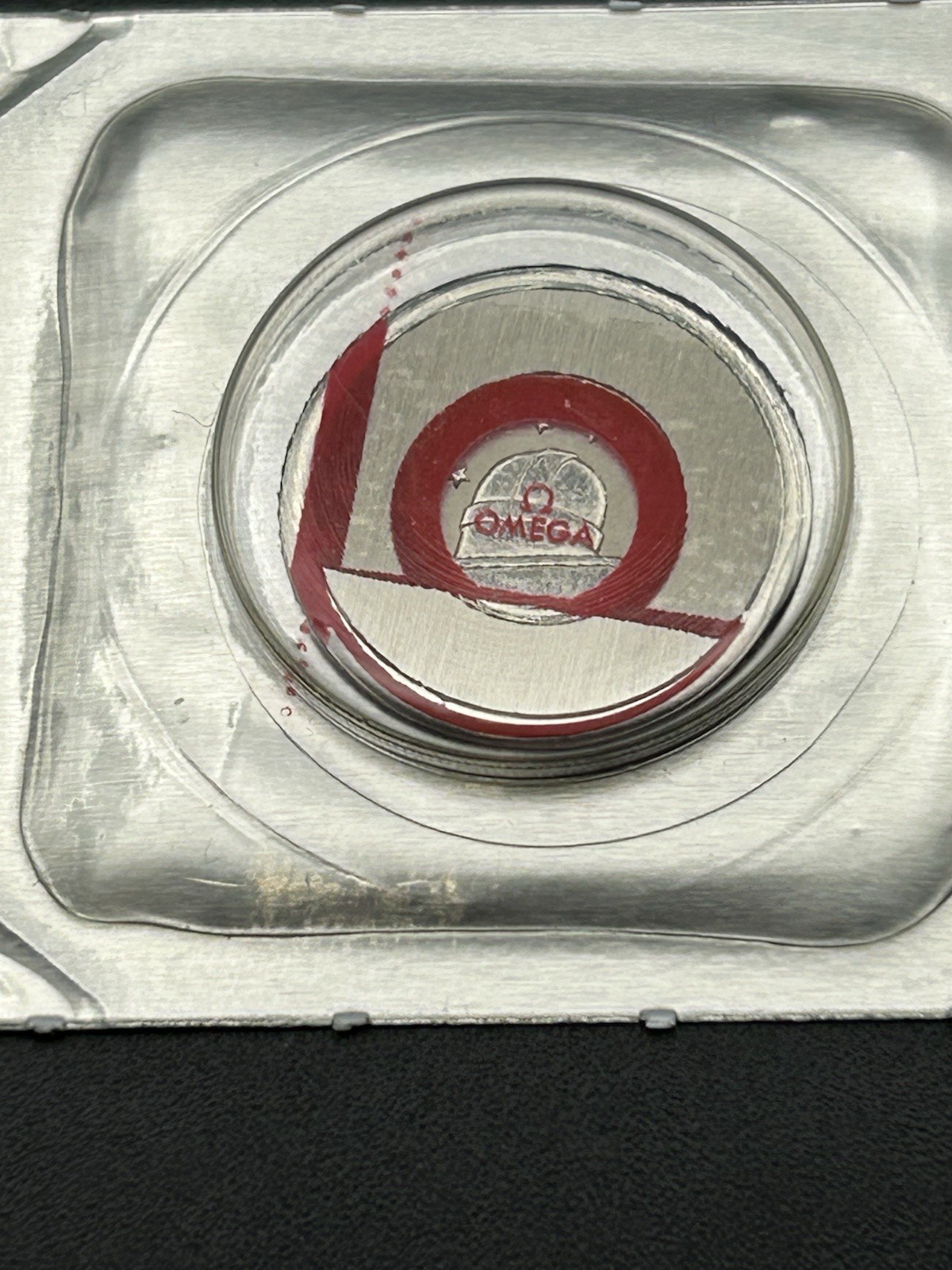Genuine Omega CONSTELLATION Stainless Steel CASE BACK 21MM LADY (Z12)