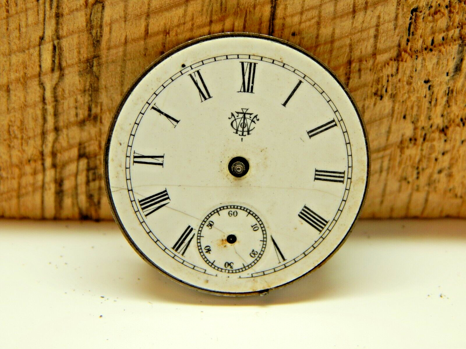 Antique Trenton Pocket Watch Movement 3/0S 7J Grade 90 Circa 1905