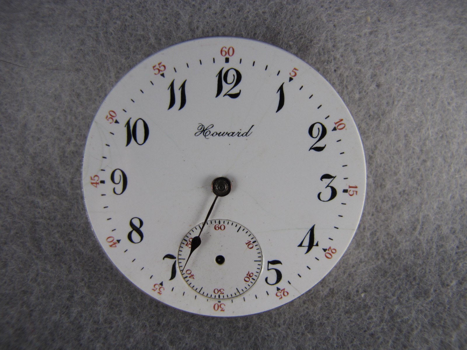 Antique 1906 E. Howard Series 3 Model 1905 16s 17j Pocket Watch Movement-Repair