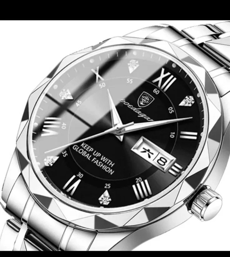 POEDAGAR 615 Men’s Quartz WatchElevate your style with the POEDAGAR 615