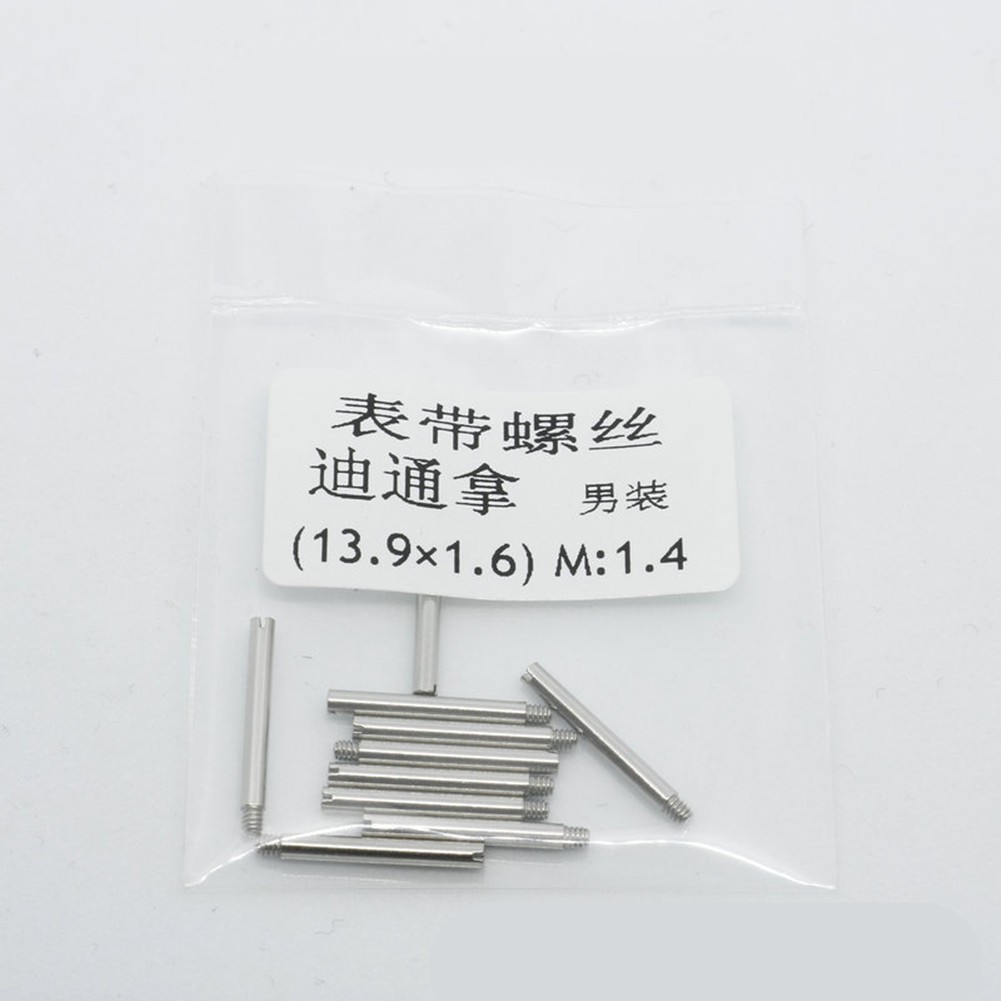 13.9*1.6mm Watch Band Link Pin Bracelet Screw Pins For Daytona Watch Strap qq