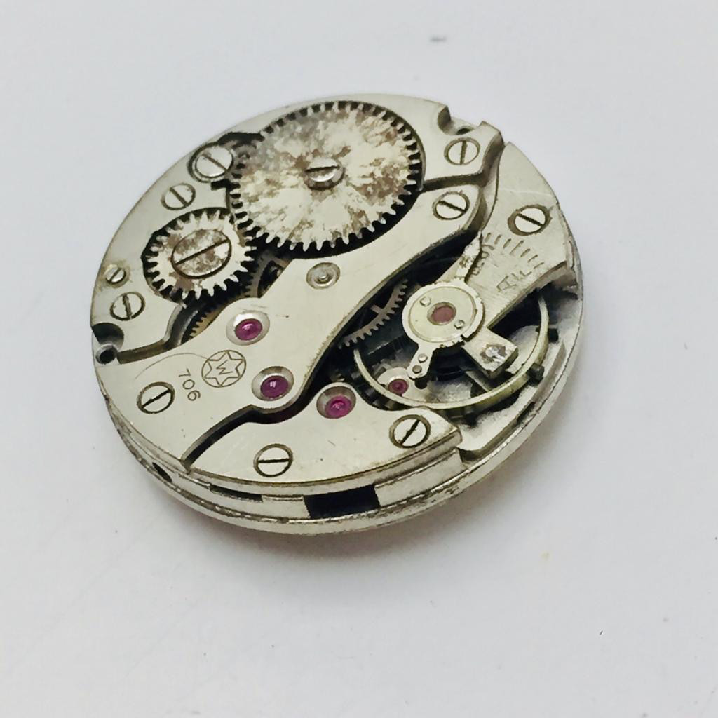 West End Watch CAl.706 Manual Winding Not Working Movement For Parts NQS66RM1