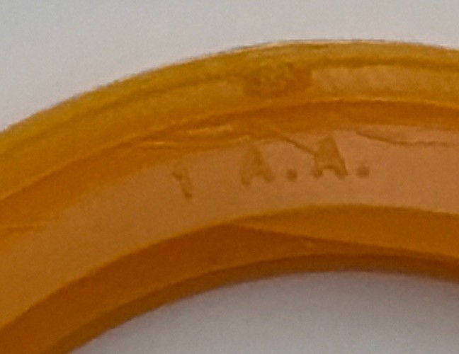 Genuine Gucci Orange Plastic Bezel Vintage Authentic