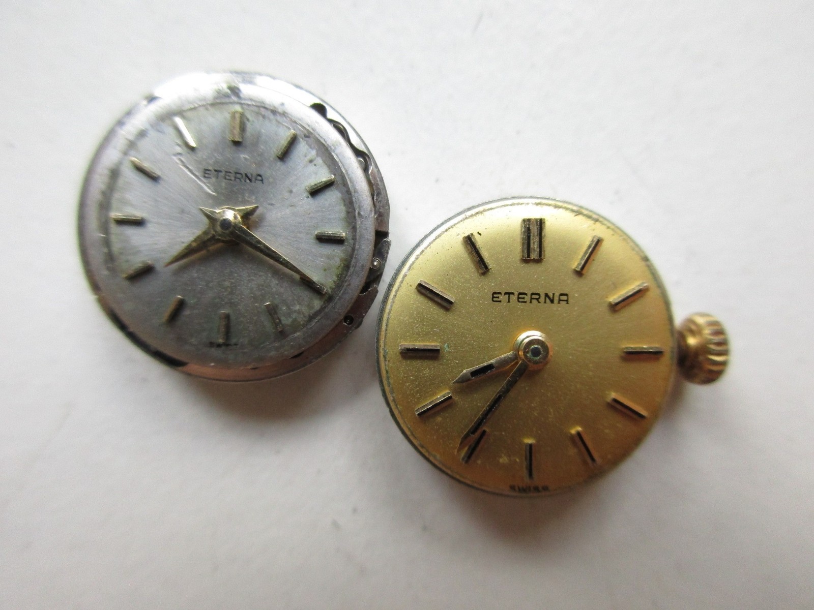 Eterna cal. 1418U Swiss watch movements – for parts