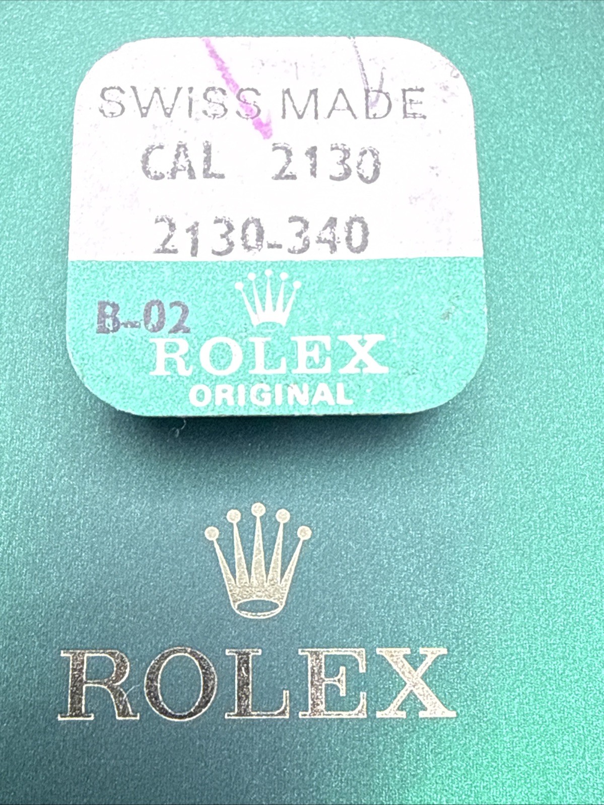 New Genuine Rolex Cal. 2130 Part 340 Third Wheel 2130-340