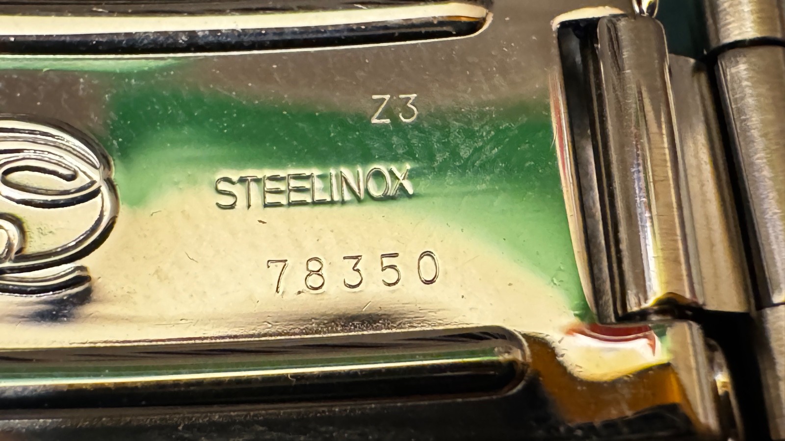 Genuine Rolex 78350 Z3 Oyster Bracelet Clasp Buckle Swiss Made Rolex Parts