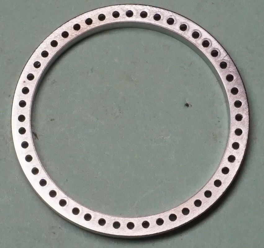 AFTERMARKET for Rolex DateJust DAY/D Steel Bezel Ring /Frame MEDIUM 30mm Dim NOS