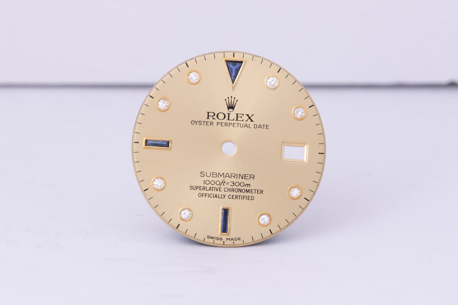 Rolex Submariner Swiss Made Champagne Serti Dial for model 16613-16618 FCD30618