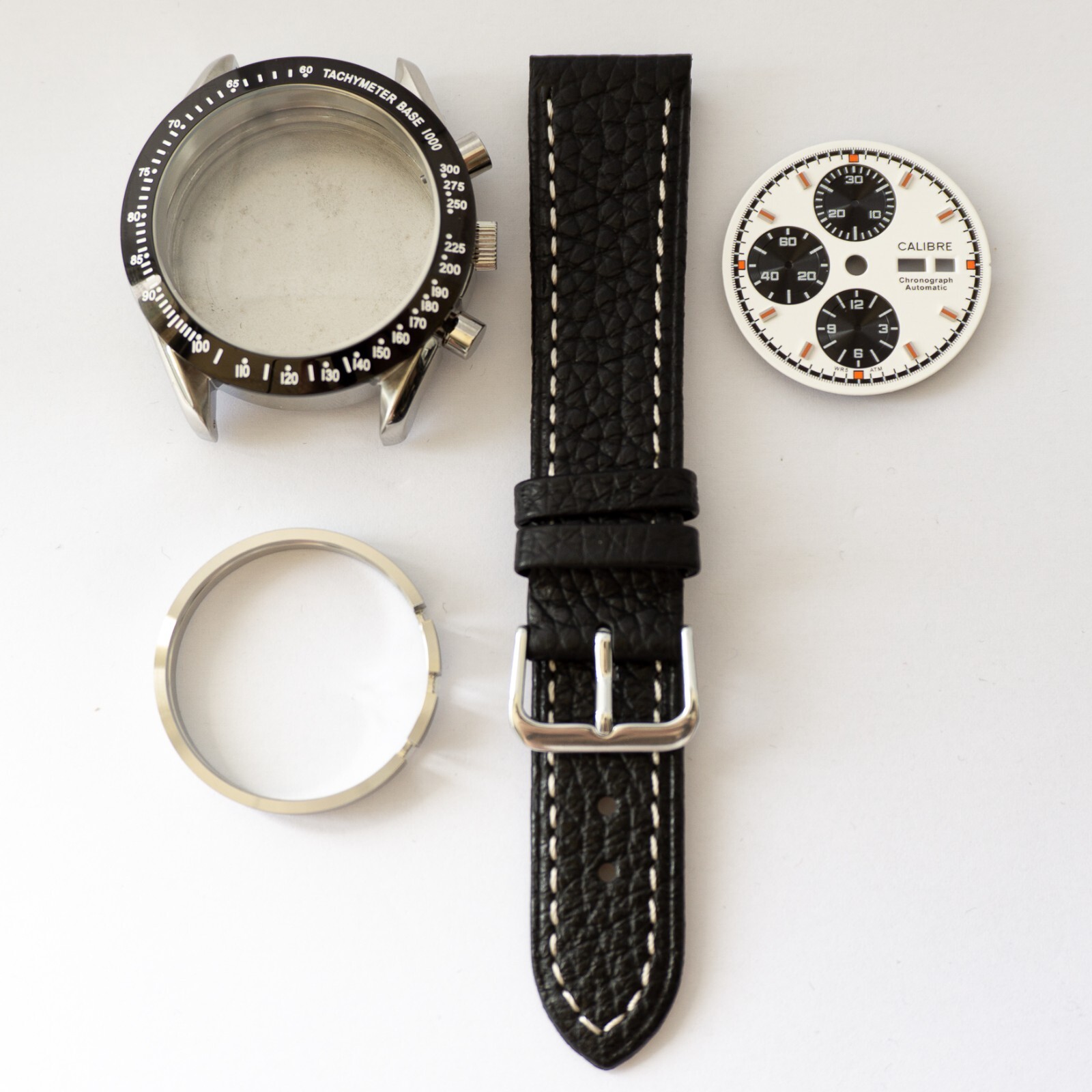 Chronograph ETA Valjoux 7750 Case Watch Kit / Watchkit / Kit DIY Watch Case