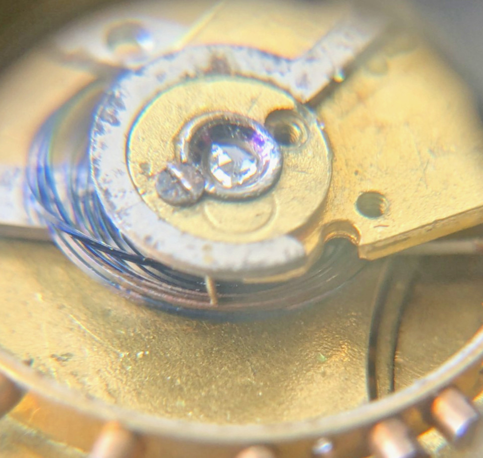 Antique Fattorini Bradford Pocket Watch Movement Errington Factory Under Dial 26