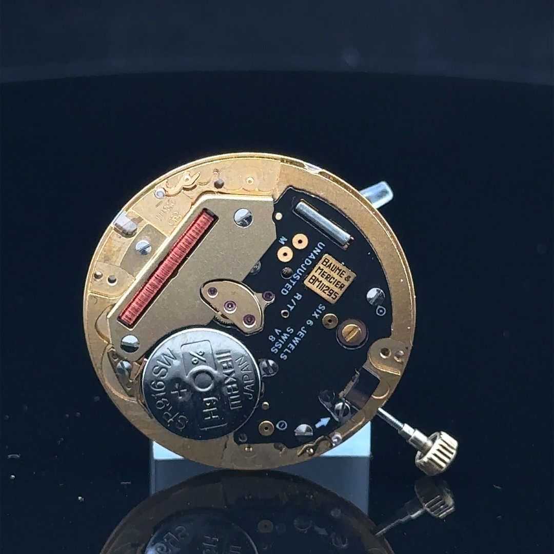 Baume & Mercier BM 11295 ESA ETA Cal. 255.111 Swiss quartz watch movement Works