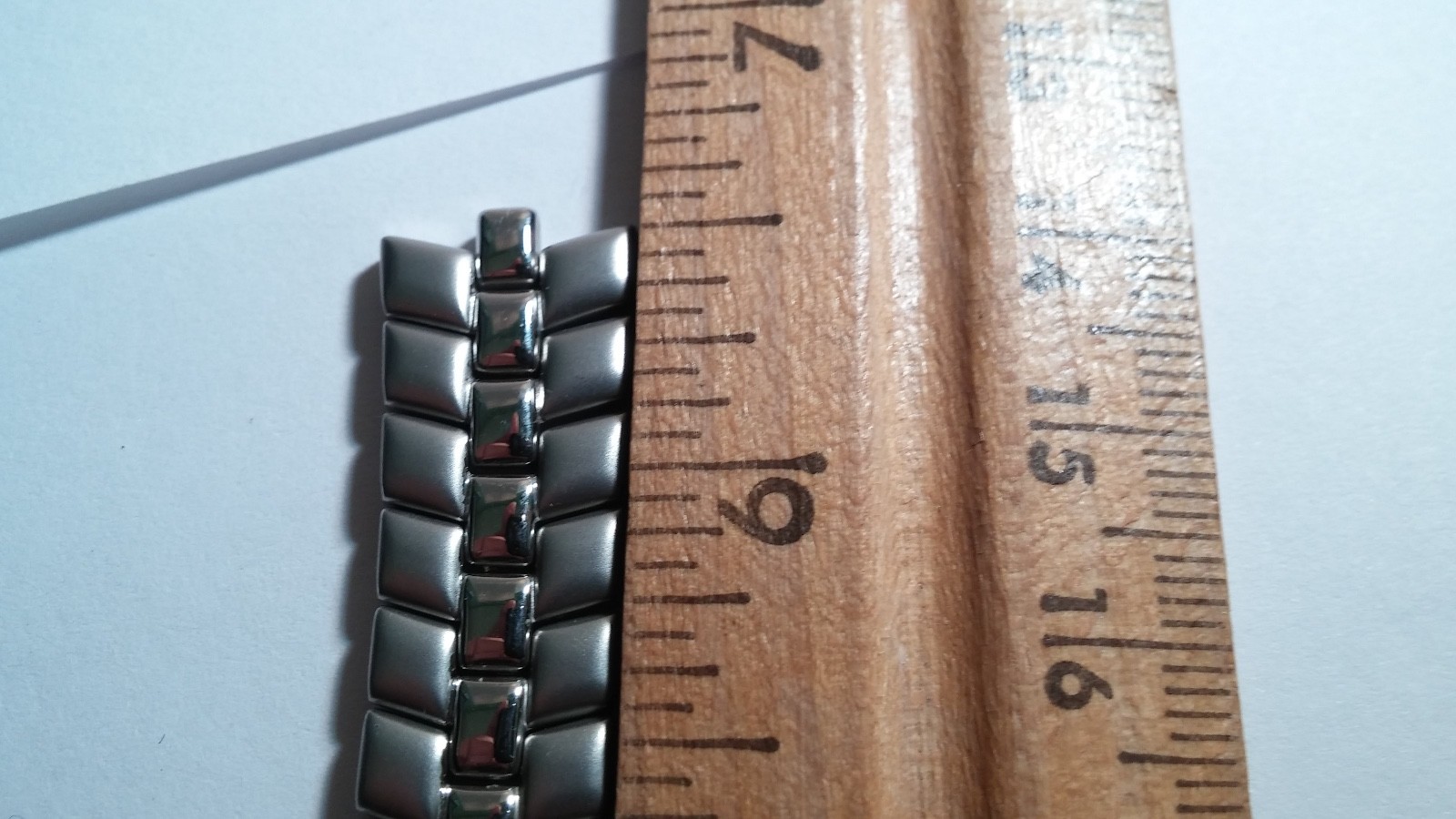 Catamaran BAND Stainless Steel high quality Swiss made, 13.8mm-14mm at the watch