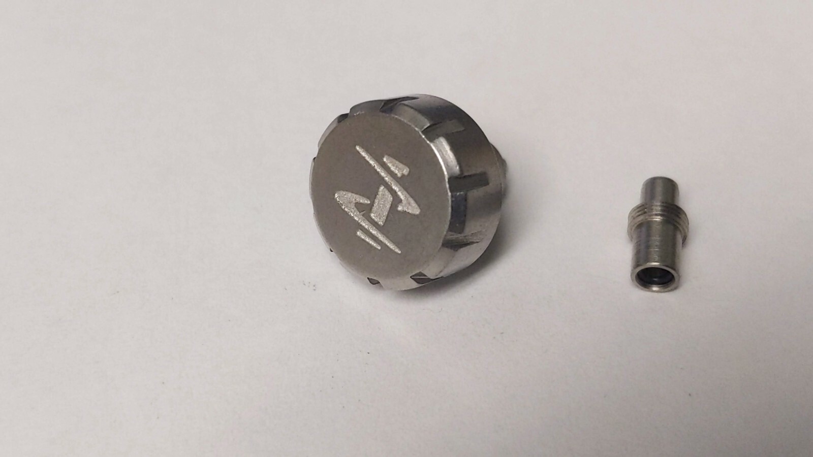 Invicta CROWN Silver/Gunmetal Color 12mm SCREWDOWN TYPE with tube etched logo ne