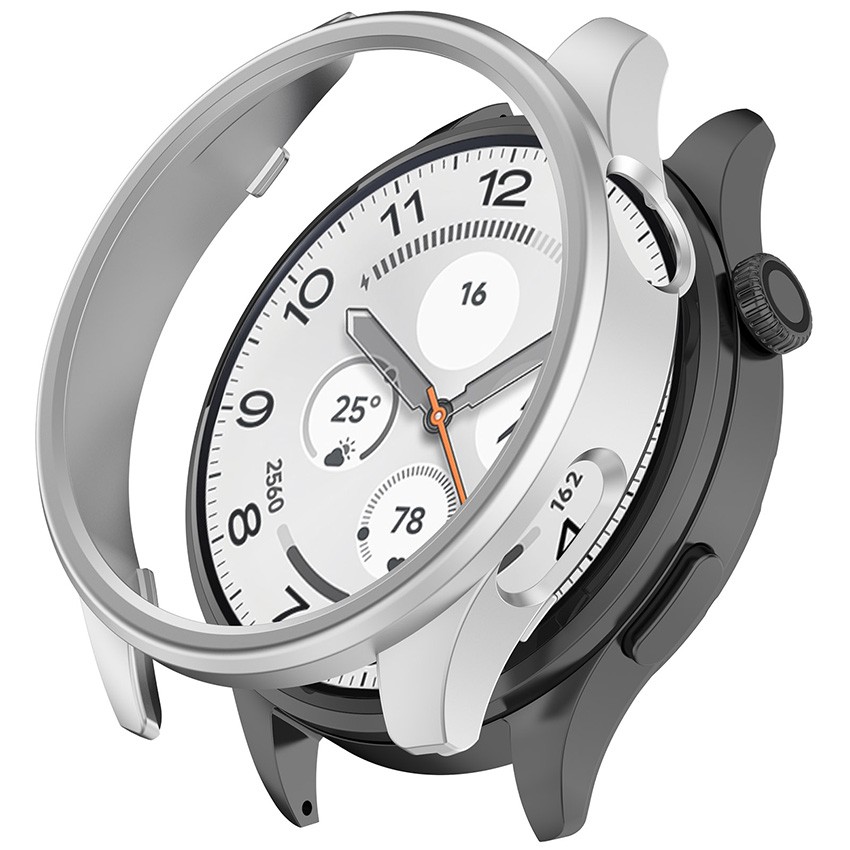 Semi-Enclosed Cover Case PC Skeleton Bumper Scratch Resistant for Xiaomi Watch 5