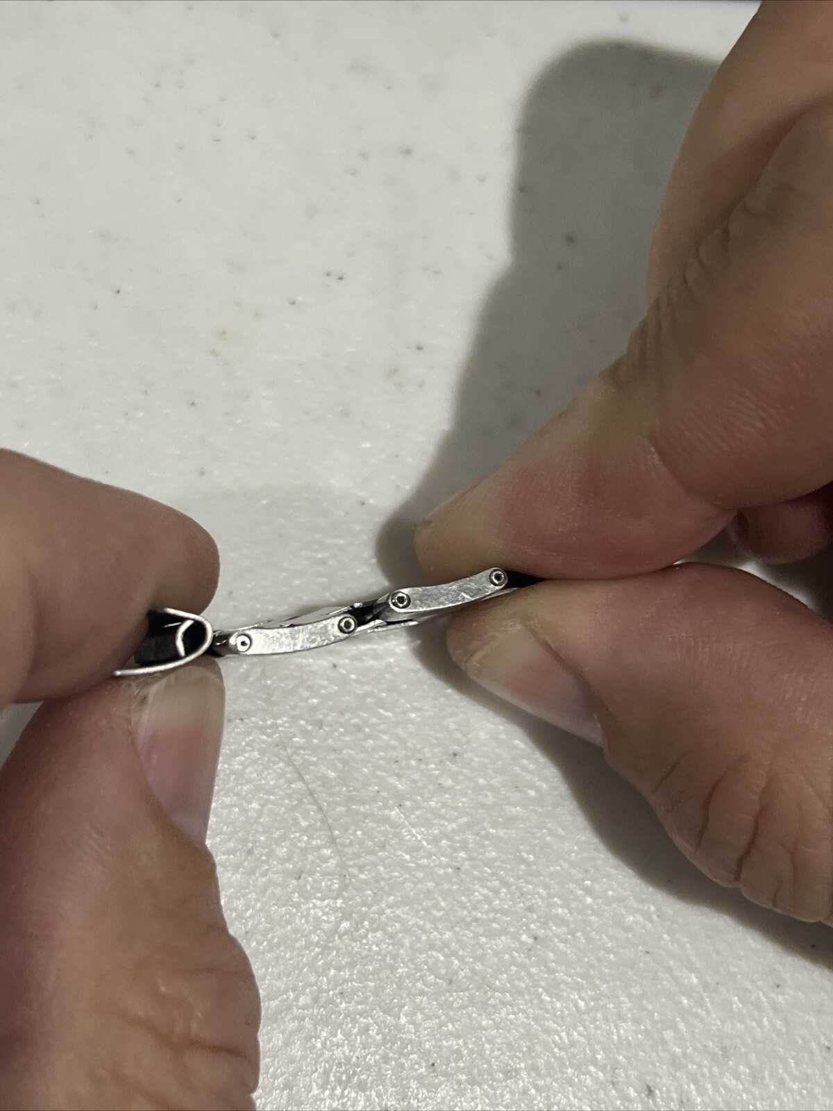 Rolex Riveted STRETCH Links Vintage 2 Links With End Piece 19 mm Original