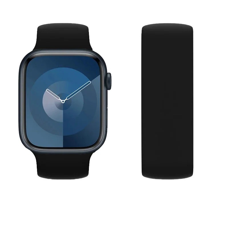 Solo Loop for apple watch band 44mm 40mm 45mm 41mm 49mm 46mm 42mm bracelet.