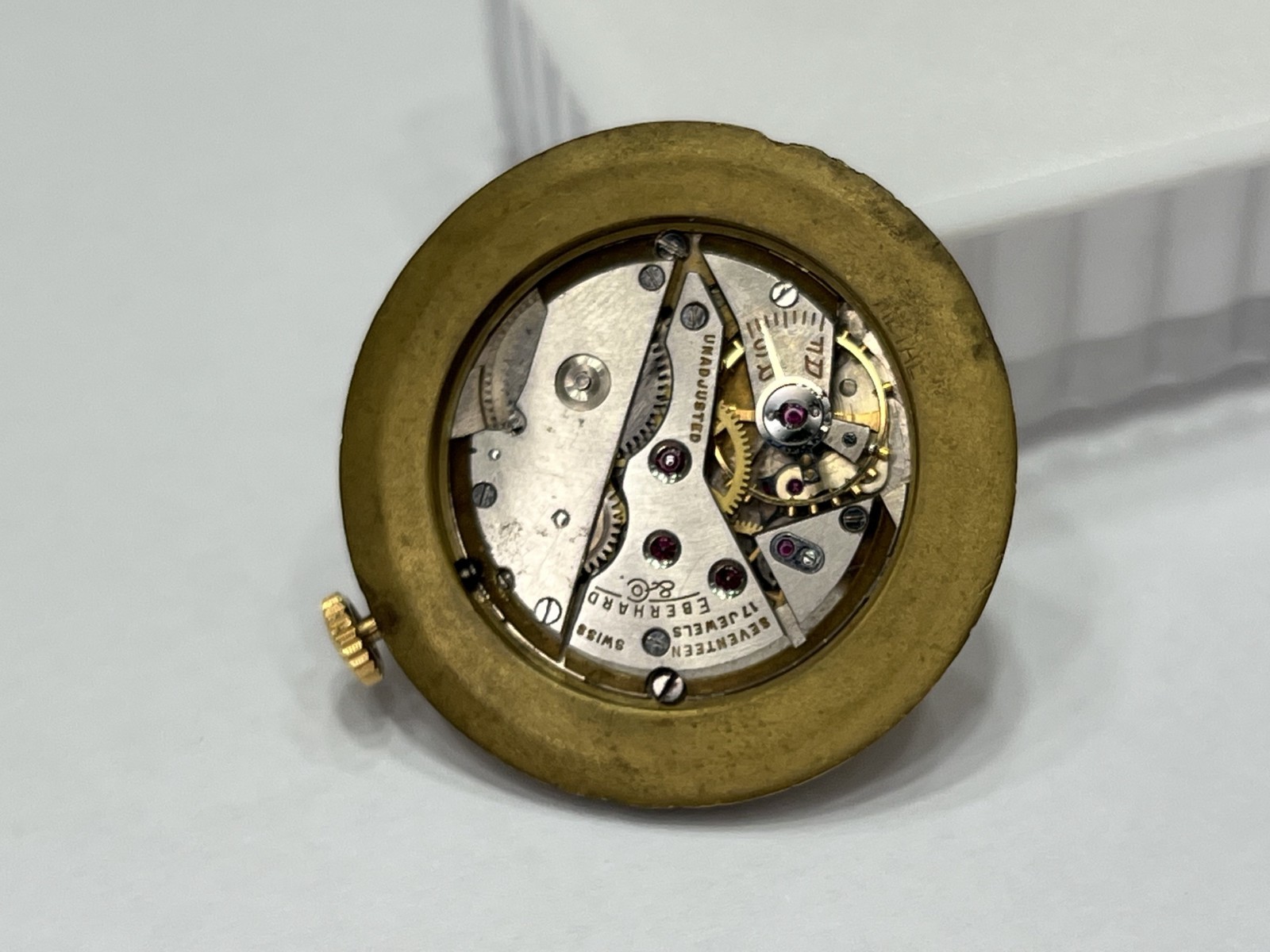 Eberhard & Co Manual Movement 17 Jewels Swiss Made Running