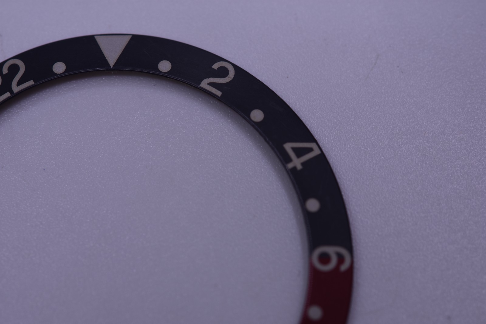 Vintage Rolex GMT Master 16760 Fat Lady Coke Insert Faded