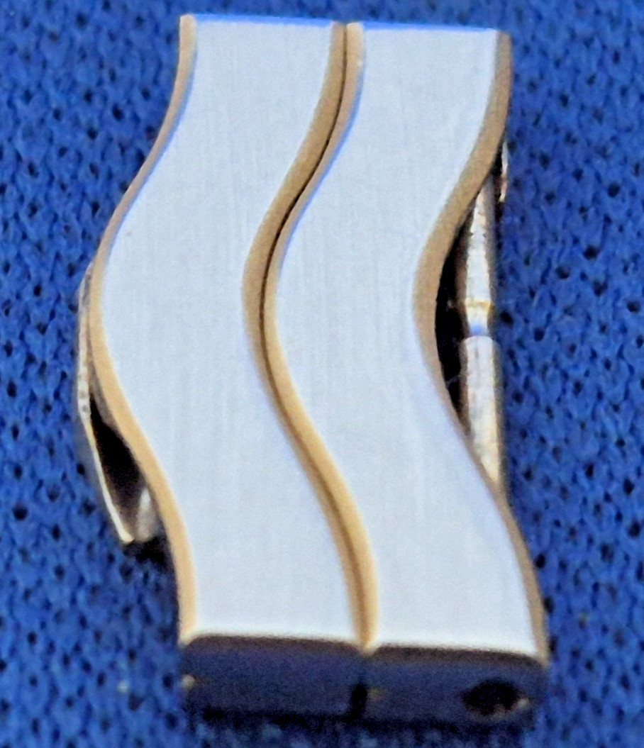 EBEL Sport Wave Classic 15mm Extra 2-Link Gold and Steel with Pin Included