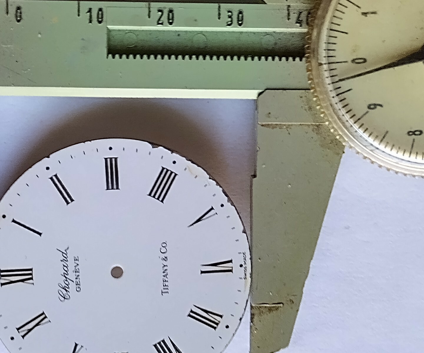 Chopard Geneve for Tiffany & Co dial and original P 7001 Chopard movement