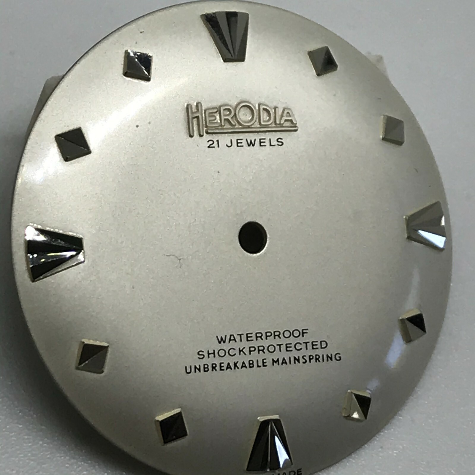 Herodia vintage dial 29mm PARTS REPAIRS swiss made