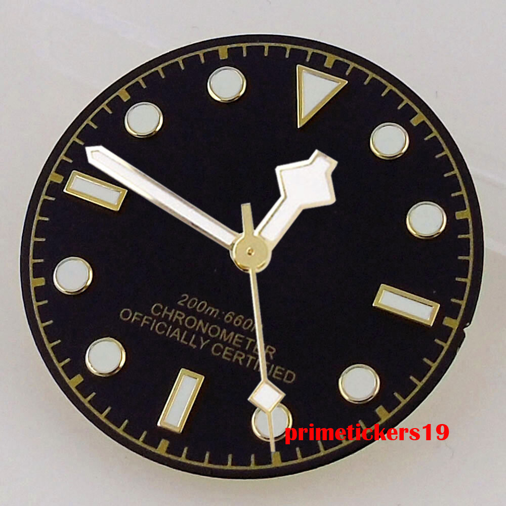 29mm Sterile Watch Dial Snowflake Hands Fit NH35 NH36 Miyota8215 ETA2824 PT5000