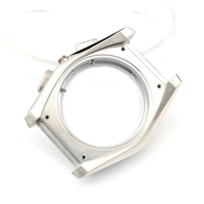 44.5mm VK64 VK63 Watch Case dial For GS Multi Function Sports Chronograph Parts